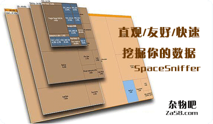 SpaceSniffer 杂物吧