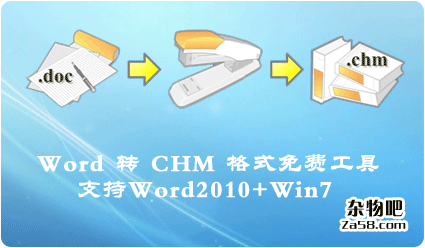 Word转CHM免费工具Word2CHM Addin v1.4.7.5 杂物吧