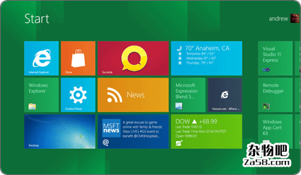 Windows8 开发者预览版32位和64位安装镜像文件下载 杂物吧